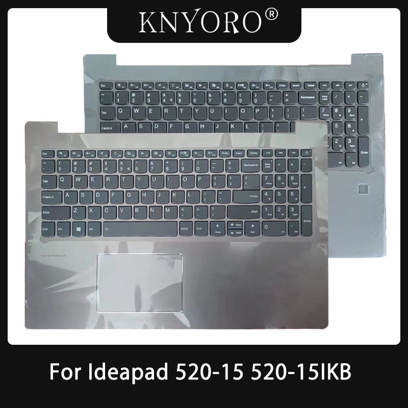 

NEW Original Keyboard For Lenovo Ideapad 520-15 520-15IKB Laptop Palmrest Upper Case Top Cover with US Keyboard Touchpad