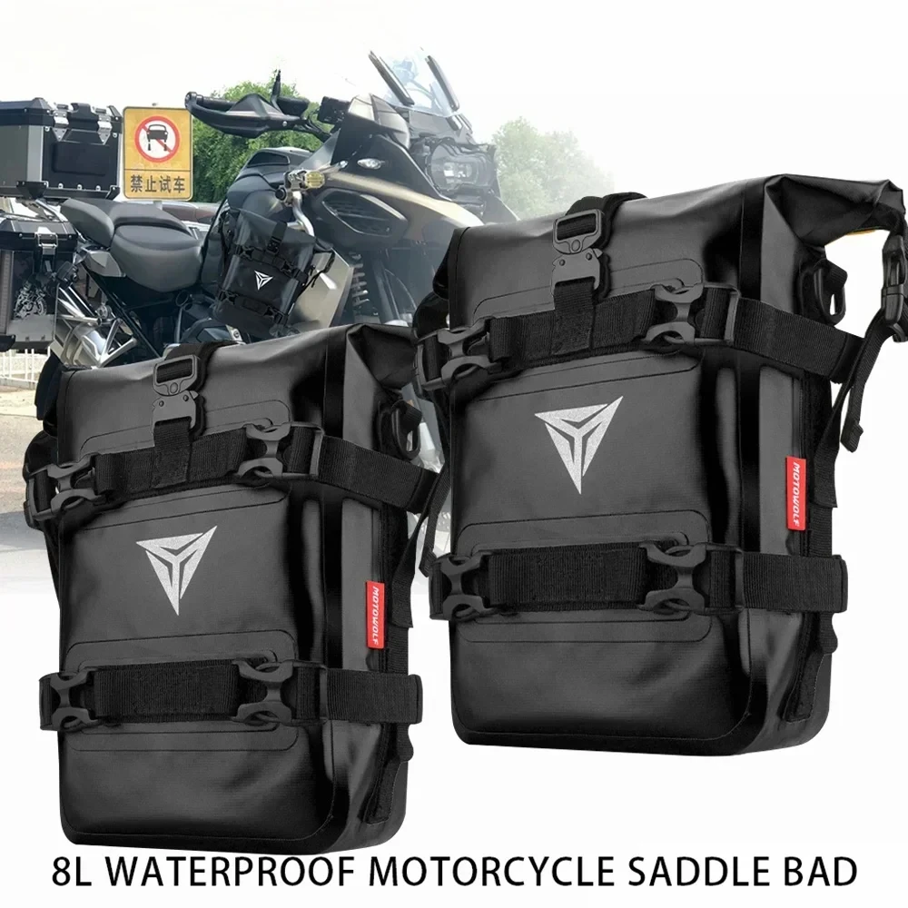 motorcycle frame crash bars waterproof bag waterproof bag bumper repair tool placement bag  tools