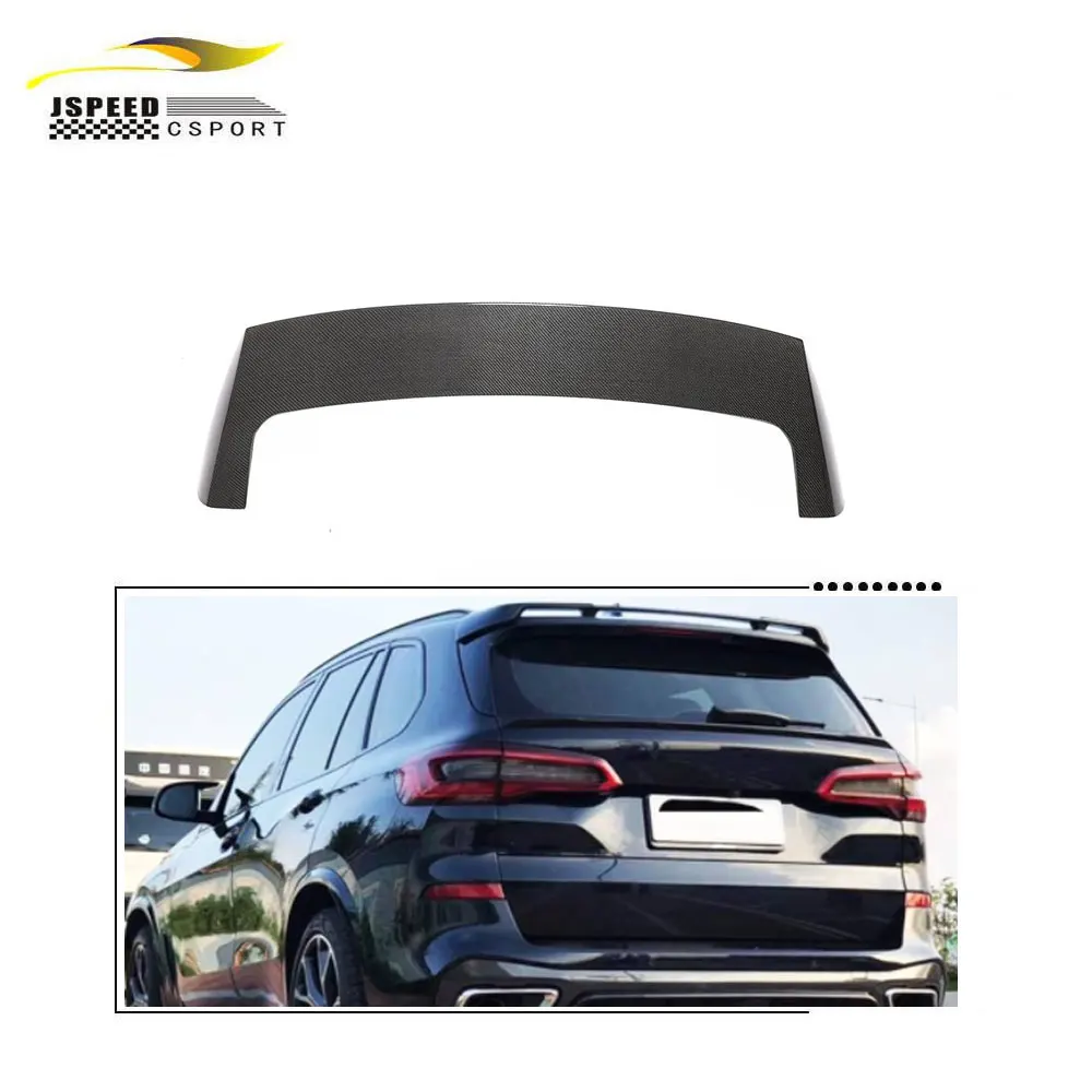 

Подходит для BMW X5 G05 SPORT UTILITY 4-дверный спойлер на заднюю крышу из углеродного волокна 2019-2020 гг.