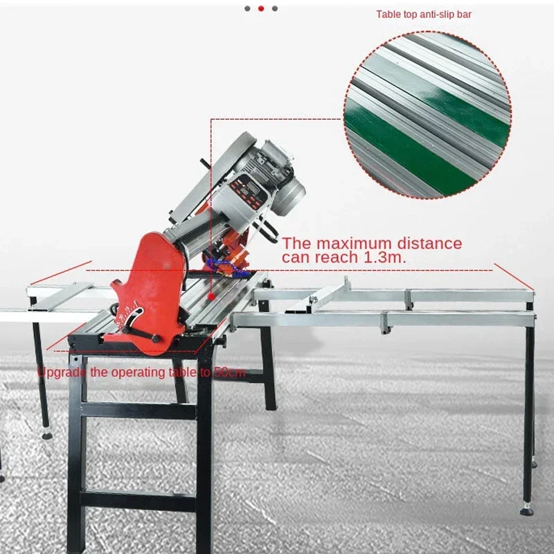 Automatic Ceramic Tile Desktop Cutting Machine Chamfering Industrial Grade Stone Rock Slab Infrared 45 ° Slotting and Edging