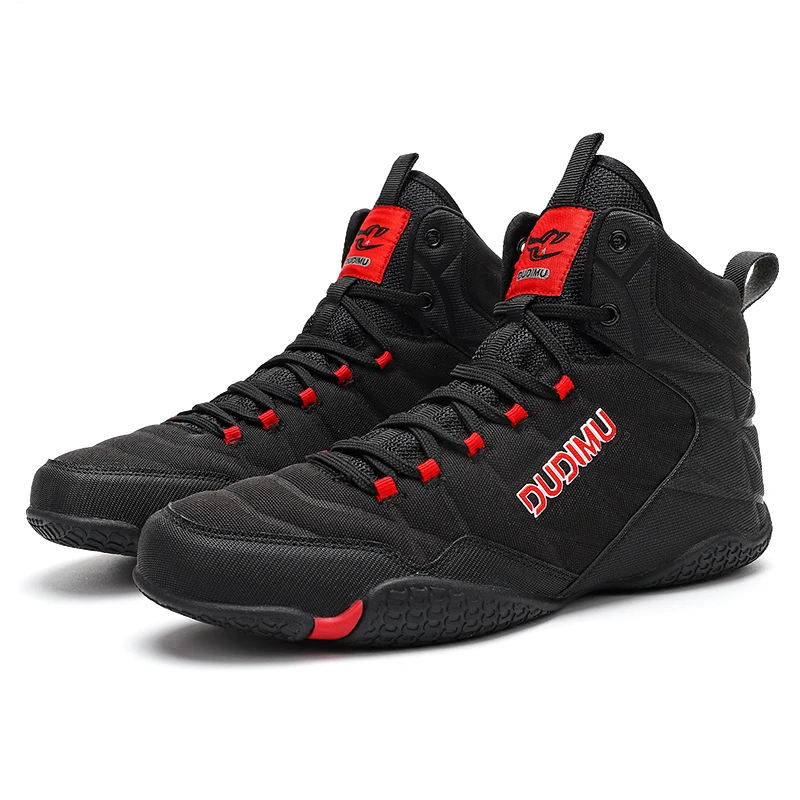 

Classic Brand Professional Boxing Fighting Boots Top Quality Gym Training Shoe Comfortable Breath Wrestling Sneakers 39-46