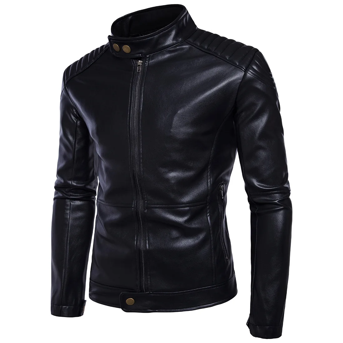 

MRMT 2024 Brand Men's Jackets Cali Motorcycle Leather Fashion Overcoat For Male Leather Jacket Coat Outer Wear Clothing Garment