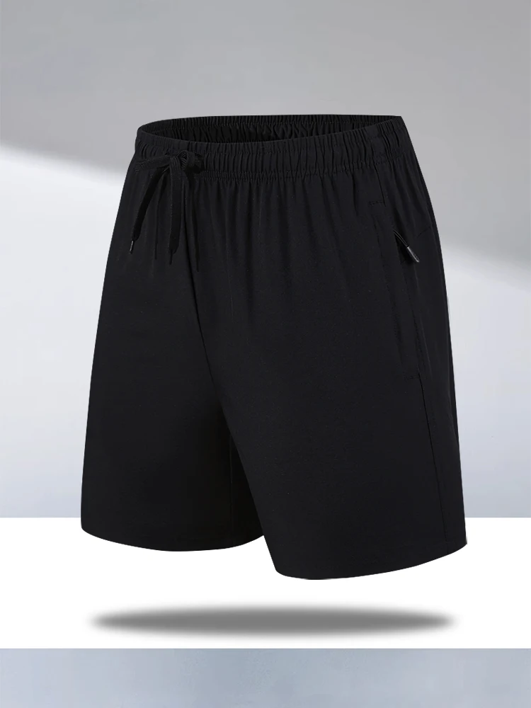 

Летние спортивные брюки для мужчин и женщин, повседневные, для бега, быстросохнущие, для тренировок, универсальные, простые, черные