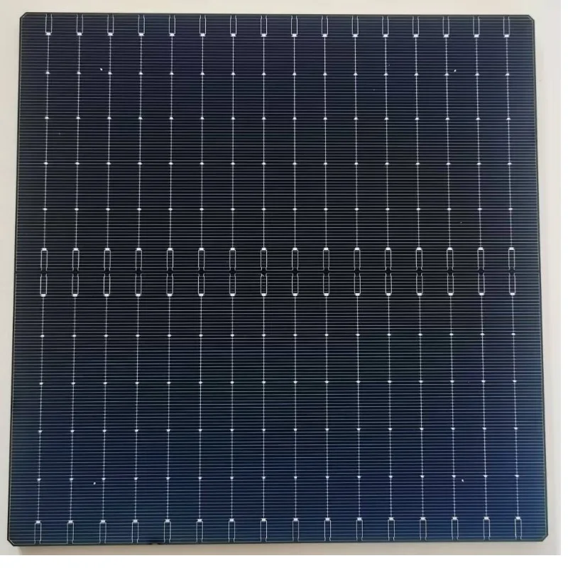 10 шт. монокристаллические кремниевые солнечные элементы типа N 182 мм x 183 мм TOPCon 25,2% высокая эффективность 8,43 Вт/шт.