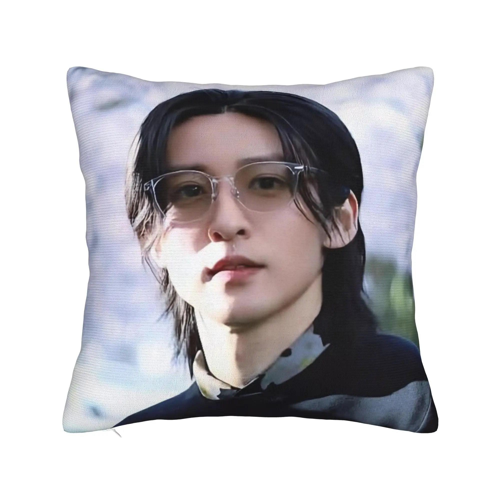 Ren Meguro SAKAMOTODAYS Movie Square Pillowcases Polyester Living Room  Cushion Case Creative Decorative Pillow Cover 40*40