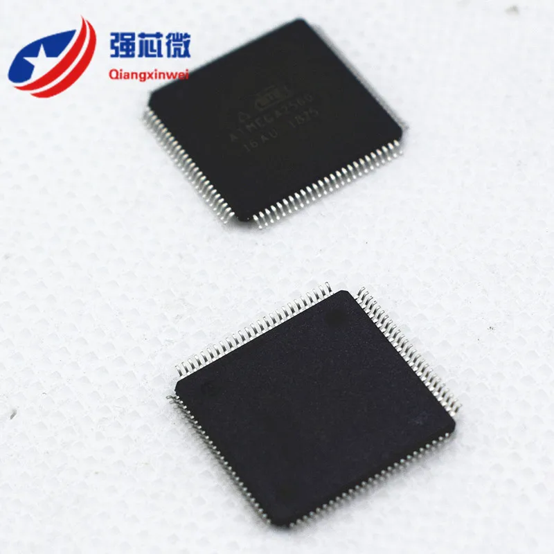 10PCS  ATMEGA2560-16AU  ATMEGA2560   IC MCU 8BIT 256KB FLASH 100TQFP  New and Original