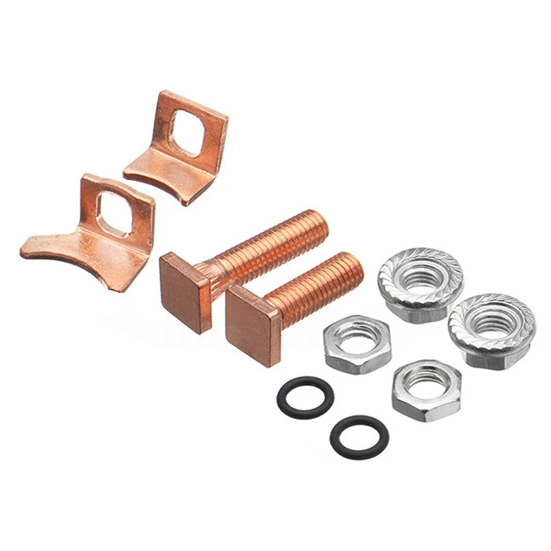 Starter Solenoid Repair Rebuild Kit Contacts Parts Fit for Toyota Subaru 228000-6660, 228000-6662, 228000-6663 - Image 4