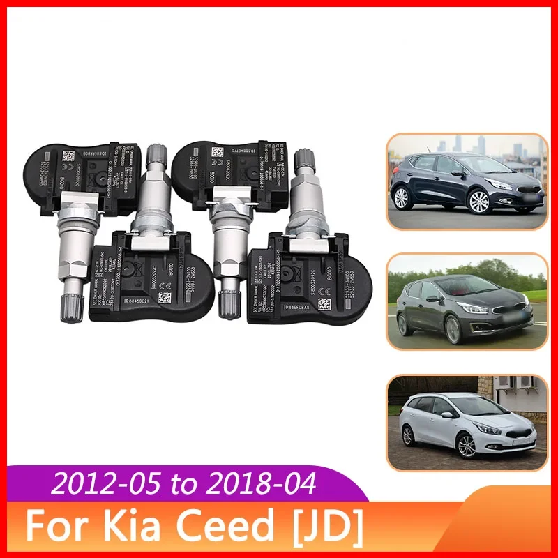 

For Kia Ceed [JD] VENGA [YN] 433MHz TPMS SENSOR TIRE PRESSURE SENSOR 52933-3N100 52933-2M650
