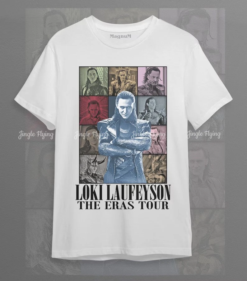 Loki Laufeyson Eras Tour Unisex Softstyle T-Shirt Jonas Eras Tour Unisex Softstyle T-Shirt Geralt Of Rivia Vintage Unisex Shir