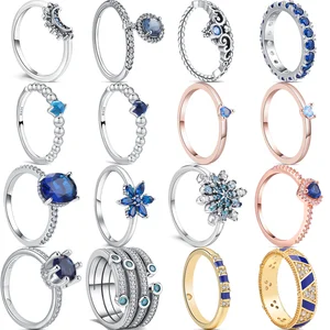 Anillo copo de nieve pandora sale