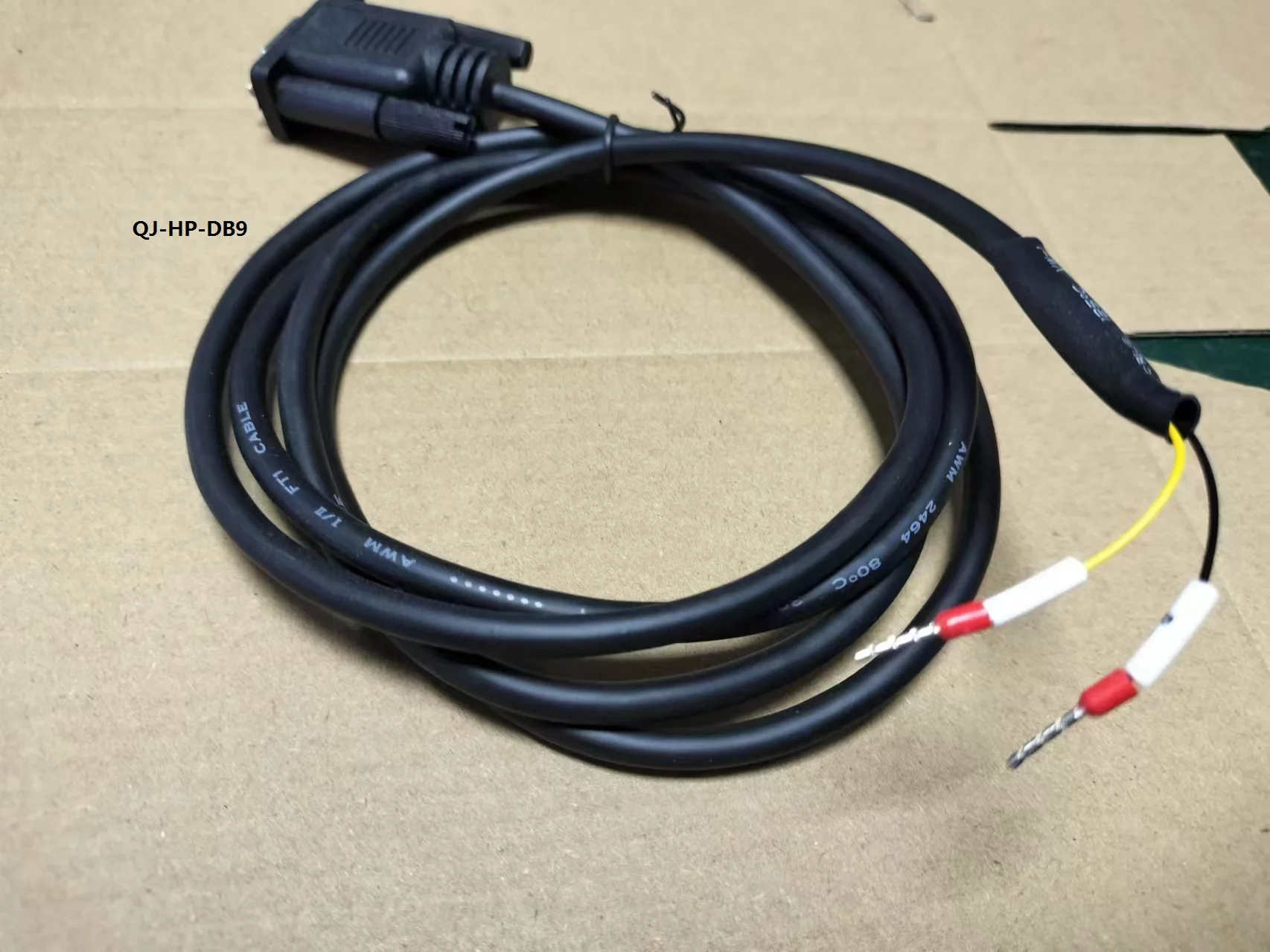 Huaqingjun PLC HMI Communication DB9 Cable for Industrial Automation