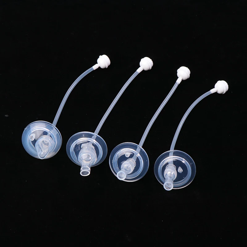 1Pc Soft Silicone Wide Mouth Sucking Nozzle Drinking Cup Straw Conversion Head For Baby Bottle Feeding Bottle Accessories
