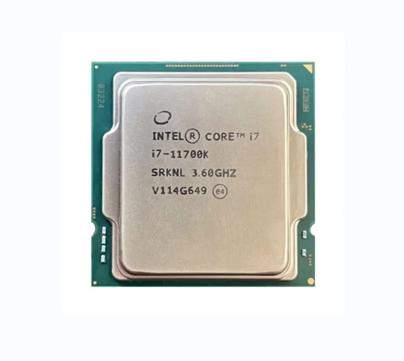 

Core CPU i7-11700K 3,6 ГГц 12M LGA1200 125 Вт Настольный процессор новый лоток или коробка