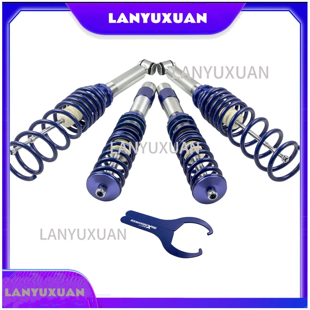 

2026 Coilovers Street Lowering Suspension Kit For BMW E39 5-SERIES Sedan Coil Spring Shock Absorber Strut Adjustable Height