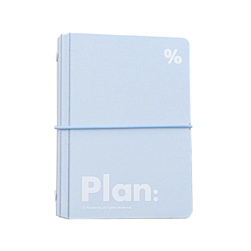 Imagem -06 - Minimalista Bolso Loose-leaf Mini Notebook Binder Portátil Planejador Criativo Suprimentos Estudante Papelaria 40 Páginas por Livro