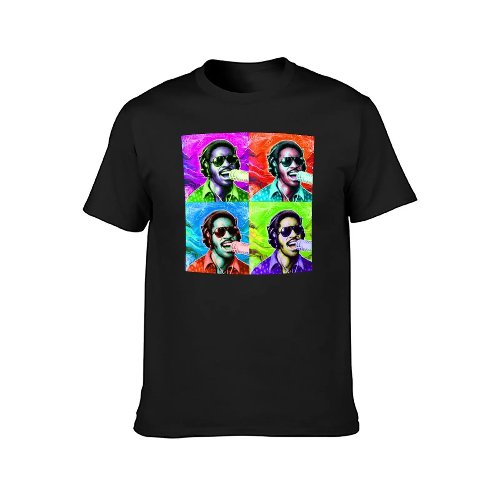 STEVIE WONDER! T-Shirt for a boy animal prinfor boys cute clothes boys whites Men's t shirts