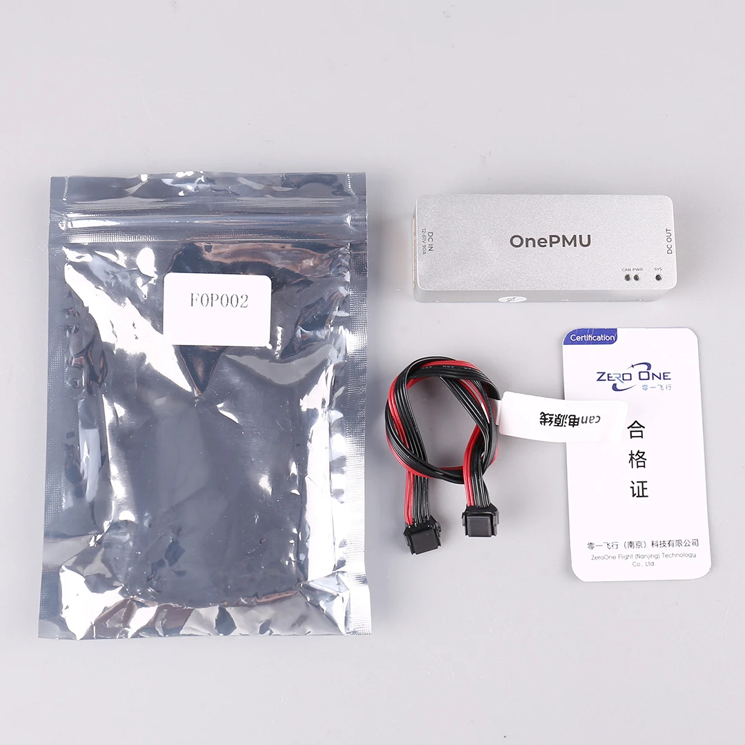 Zero One OnePMU Flight Control Ammeter Voltmeter 90A DroneCAN Protocol Wide Voltage 61V Durable for Drone Accessories