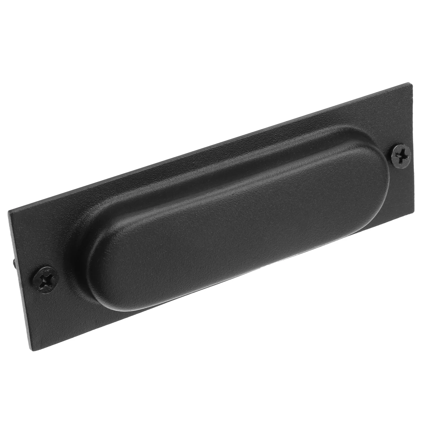 

Square Stainless Steel Pull Handle For Barn Cabinet Sliding Door Hidden Flush Mount Push Plate Modern Flat Door Pull
