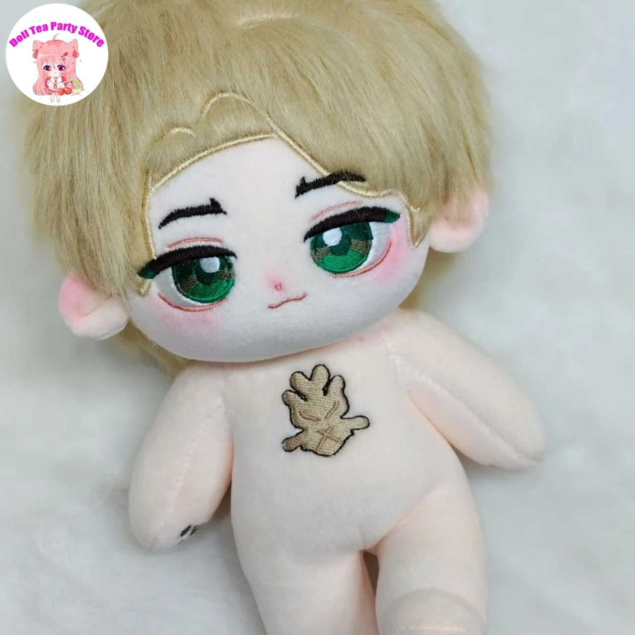 Anime  Lloyd Attribute Plush Doll Stuffed Body Dress Up Clothes Handsome Boy Cotton Plushies Figures Xmas Gift 20cm