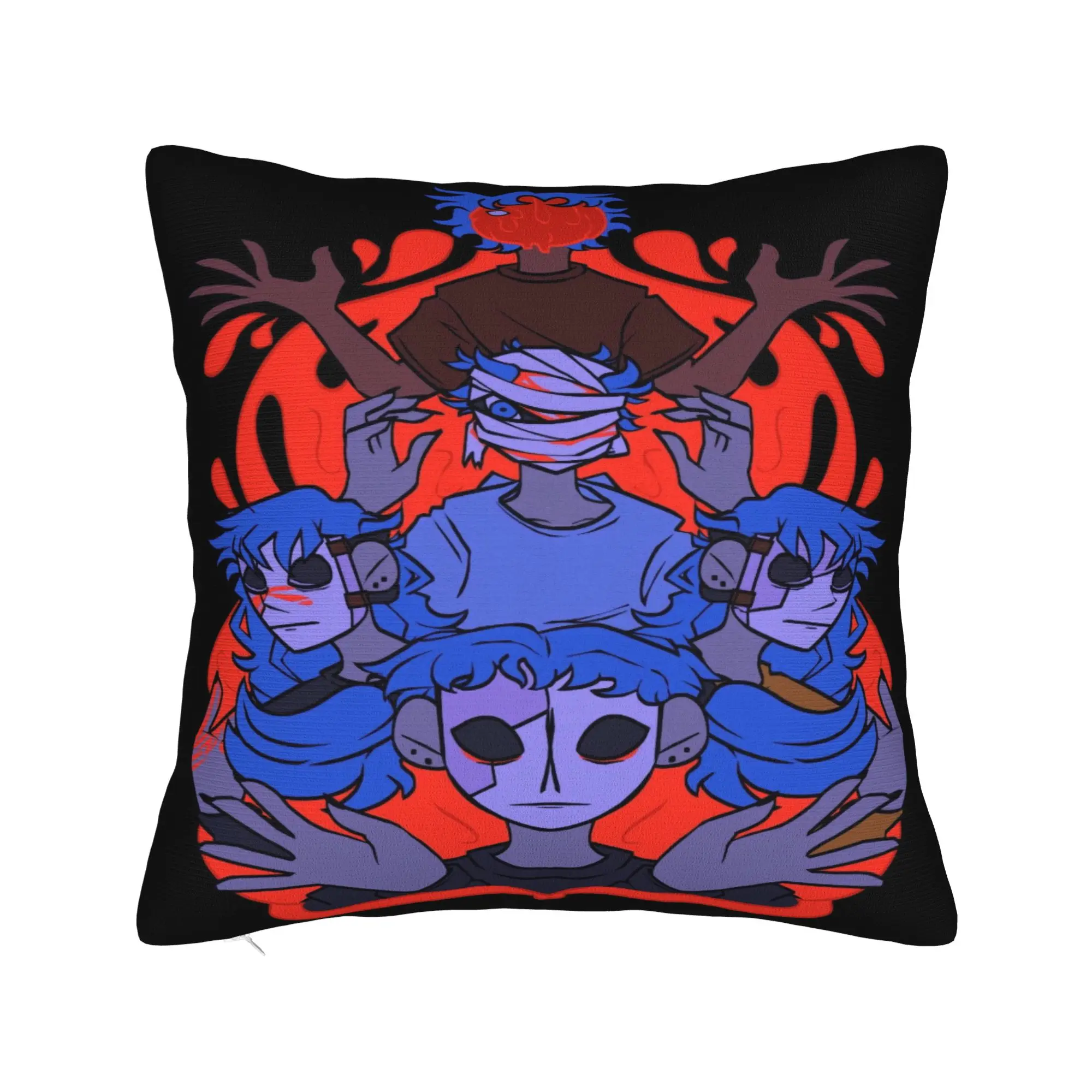 Sally Face Sal Fisher Pillow Case  Design Pillow Cover Cute Funny Cushion Cover For Living Room Bed Chair