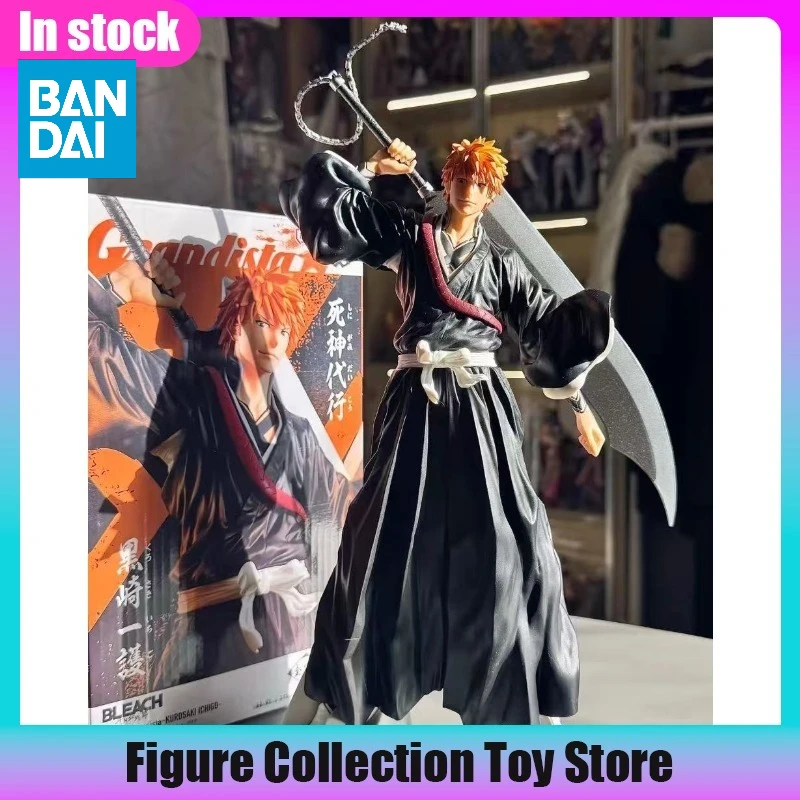

В наличии: Оригинальная коллекционная фигурка Banpresto Grandista Bleach, 32 см, Куросаки Ичиго, японское аниме, модель, игрушка, подарок для мальчиков