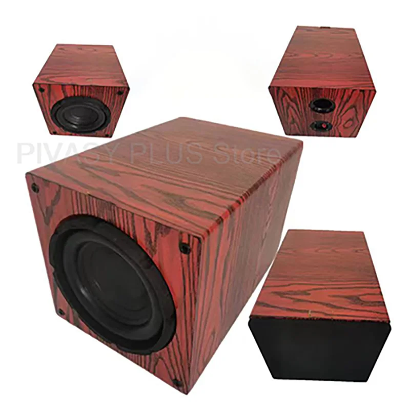 6.5/8/10 Polegada subwoofer passivo 4 ohm 70-100w alto-falante baixo de áudio do carro para home theater sub sistema de som melhorado de baixa frequência