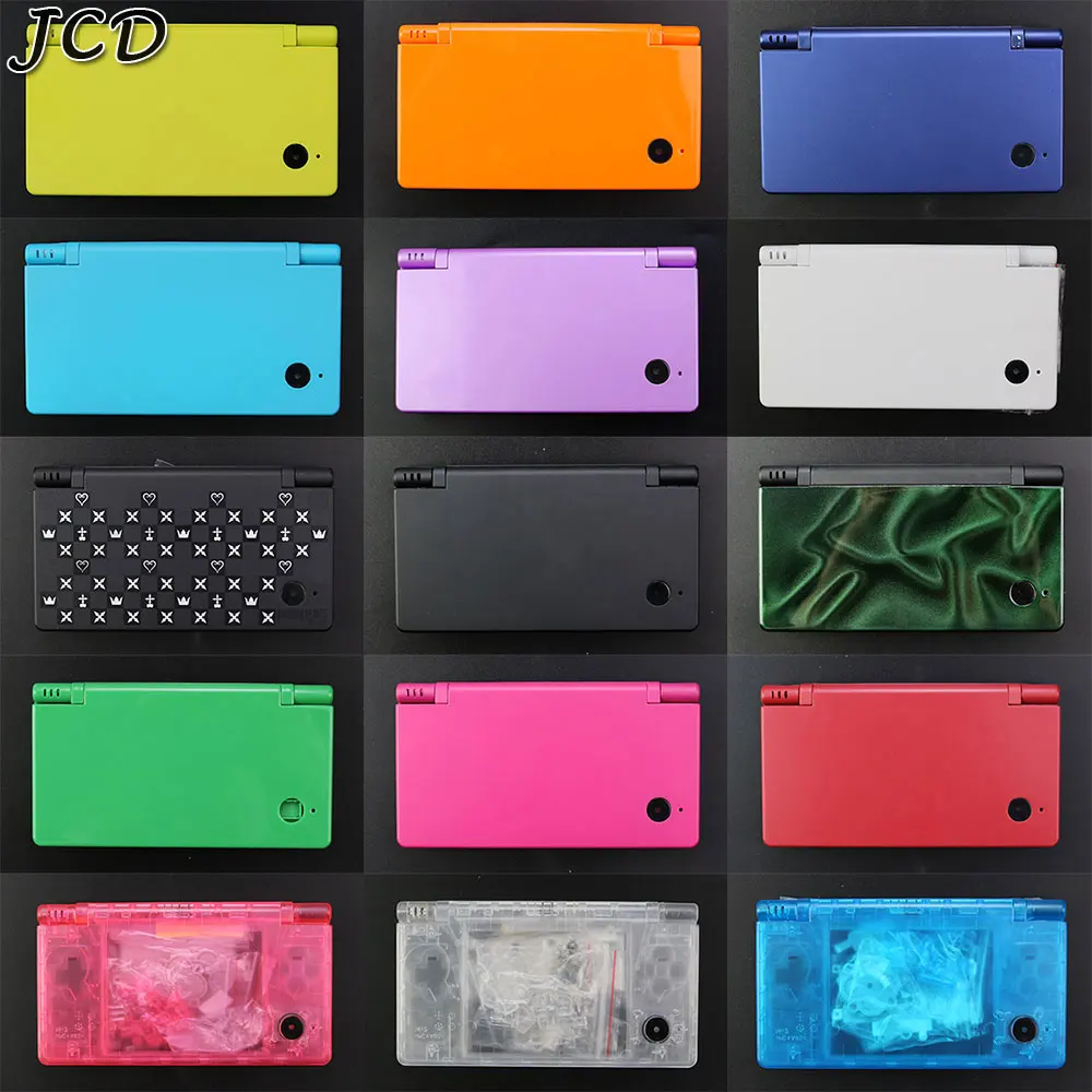 

JCD High Quality Full Housing Cover Case Replacement Shell for DSi NDSi Console Shell With Button kits Screen Lens