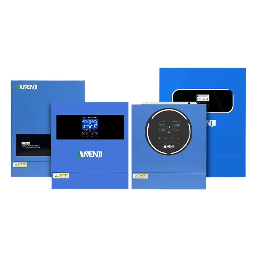 ANENJI 6.2KW 5KW 11KW 48V 4.2KW 24V Hybrid-Solarwechselrichter, Hybrid-Wechselrichter 24V 220V, reine Sinuswelle, WIFI MPPT-Wechselrichter für PV-Solarmodule