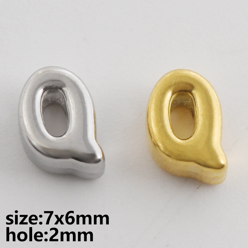 8-26 teile/los Exquisite Kompakte Edelstahl 26 Buchstaben A-Z Charm Anhänger Schmuck Machen Handwerk Diy Halskette Armband Zubehör – Detail 18