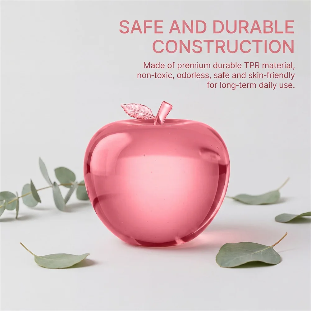 Squishy Fruit Apple Fidget Toy Squeeze Stress Relief Hand Toy Anti-Anxiety Fruit Stretchy Slow Rising Toy Creative Gift