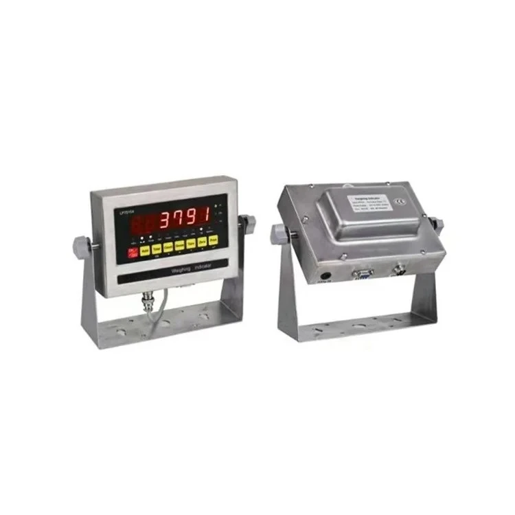 LP7510 مقعد الوزن منصة من الفولاذ المقاوم للصدأ الوزن الطابق الرقمي وزن شاحنة مقياس المؤشر الطرفي