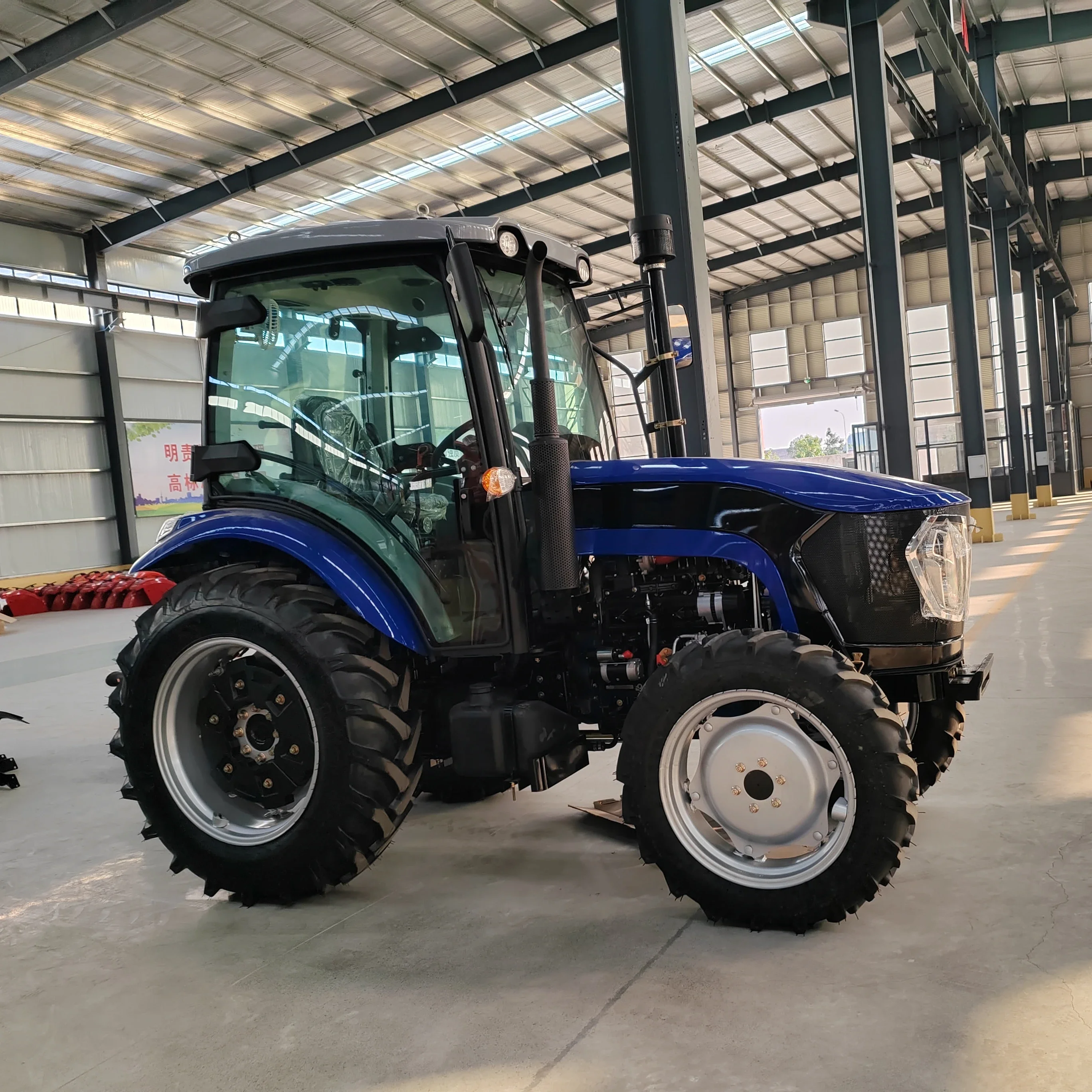 Sale 4WD Garden Agriculture Diesel Wheel Tractor 50-80HP Farm Tractor 4x4