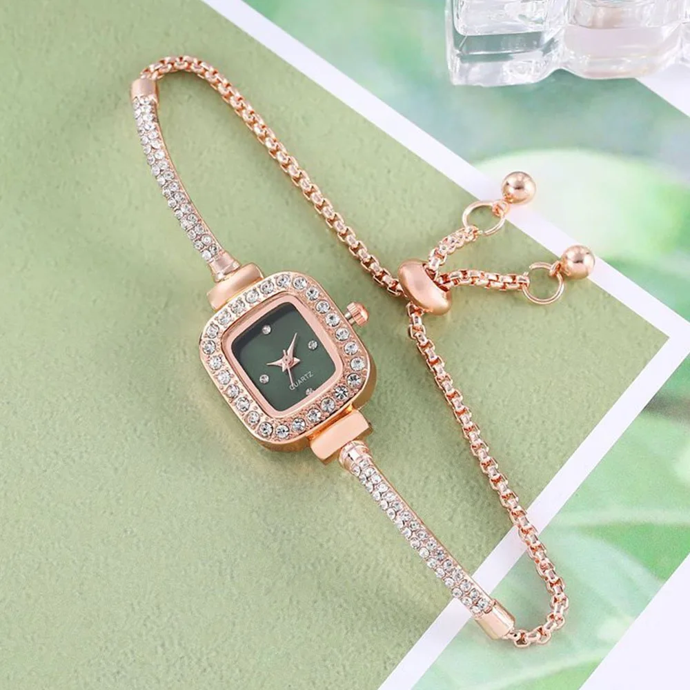 Fashion Alloy Wristwatch Multi-color Casual Quartz Watch Adjustable Student Quartz Clock