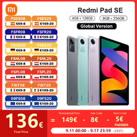 Xiaomi Redmi Pad SE Mi Tablet Global Version 4GB 128G 8GB 256G Snapdragon® 680 90Hz 11\