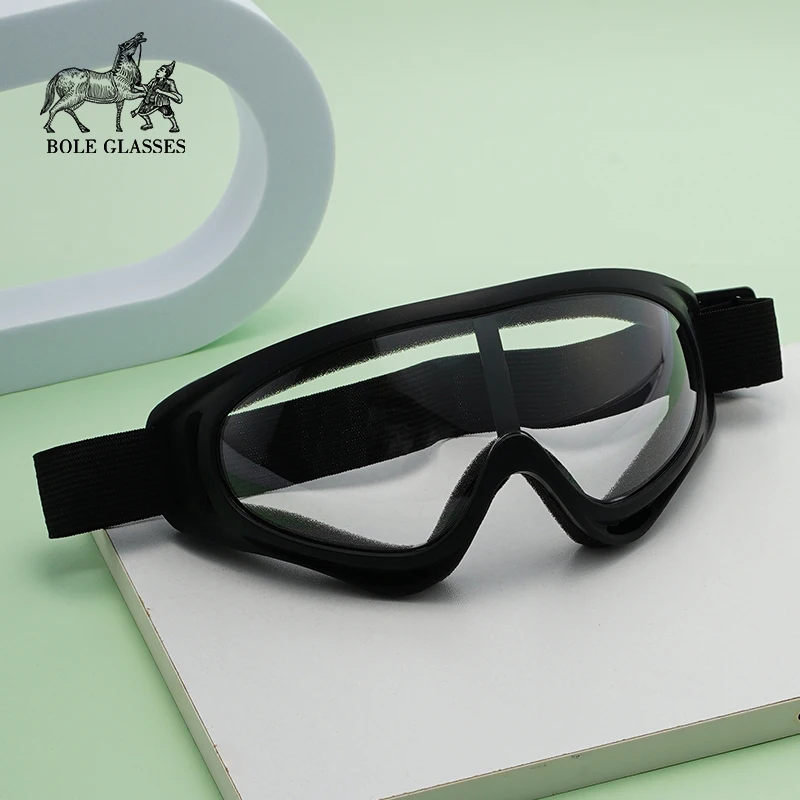 

Wind & Sandproof Oversized Goggles - For Motorcycles, Bikes & Outdoor Sports | LB006