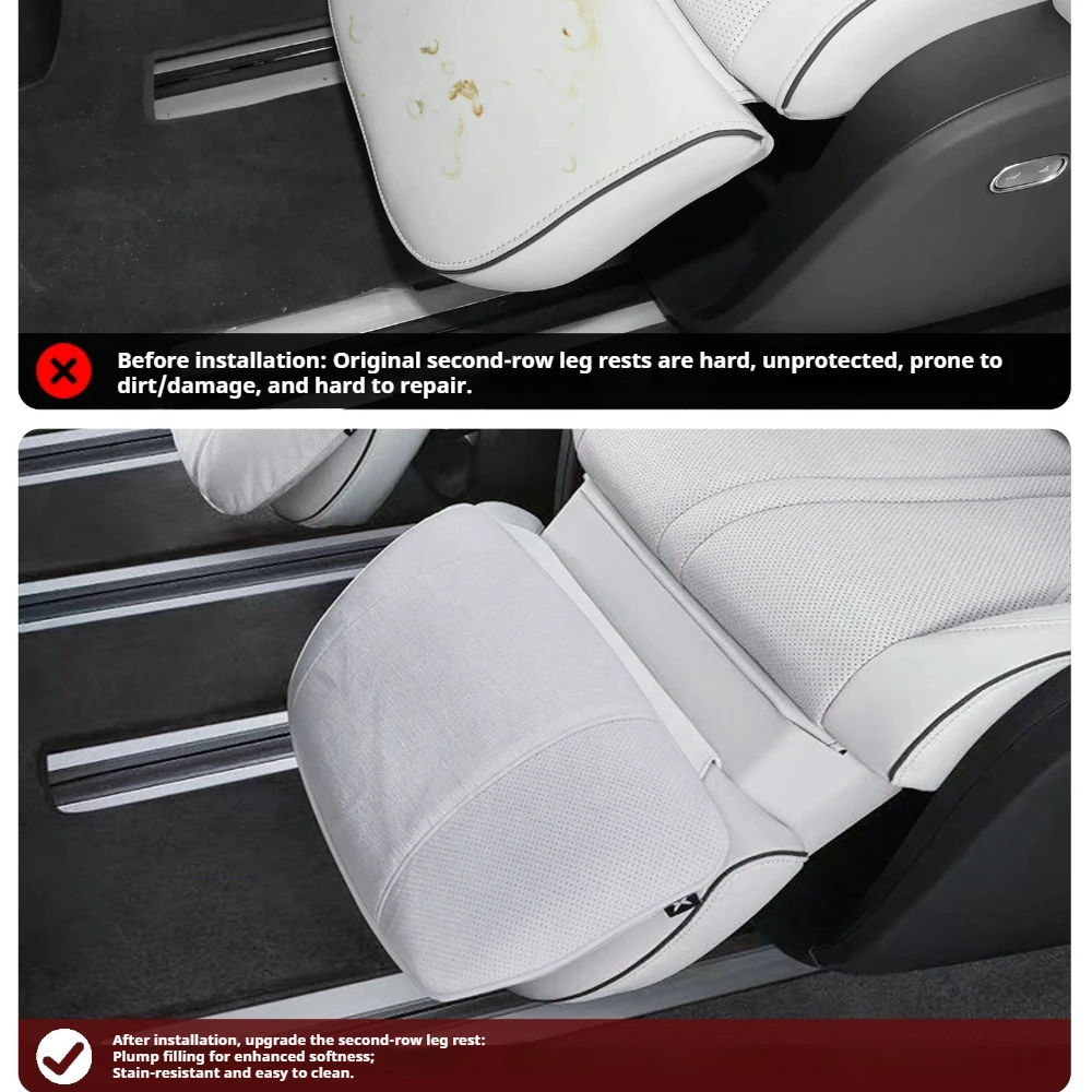Fit For XPeng X9 Extended Range Second Row Seat Comfort Leg Pillow Car Lumbar Cushion Neck Pillow Special Interior Accessories