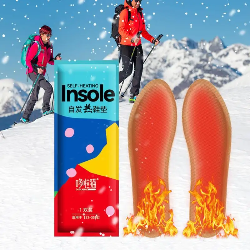 Winter selbst heizende Einweg-Einlegesohlen Füße warme Thermos chuhe Pads Einsätze für Männer Frauen Sportschuhe Stiefel Walking Warmer Pads