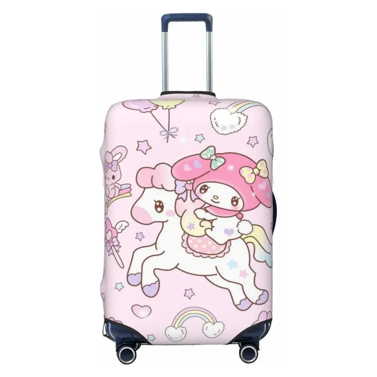 

Miniso Melody's fun cartoon melody luggage cover protective case, washable travel suitcase protective case, wear-resistant