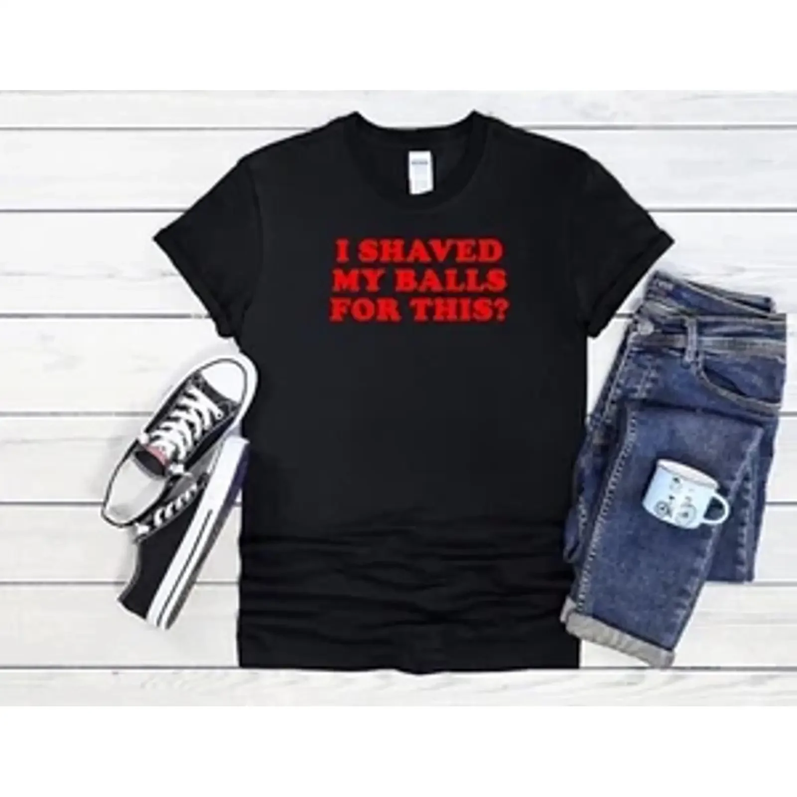 I shaved for this Funny T shirt men and women unisex hoodie baseball 4137 vintage Washed designer clothes Comfortable Soft
