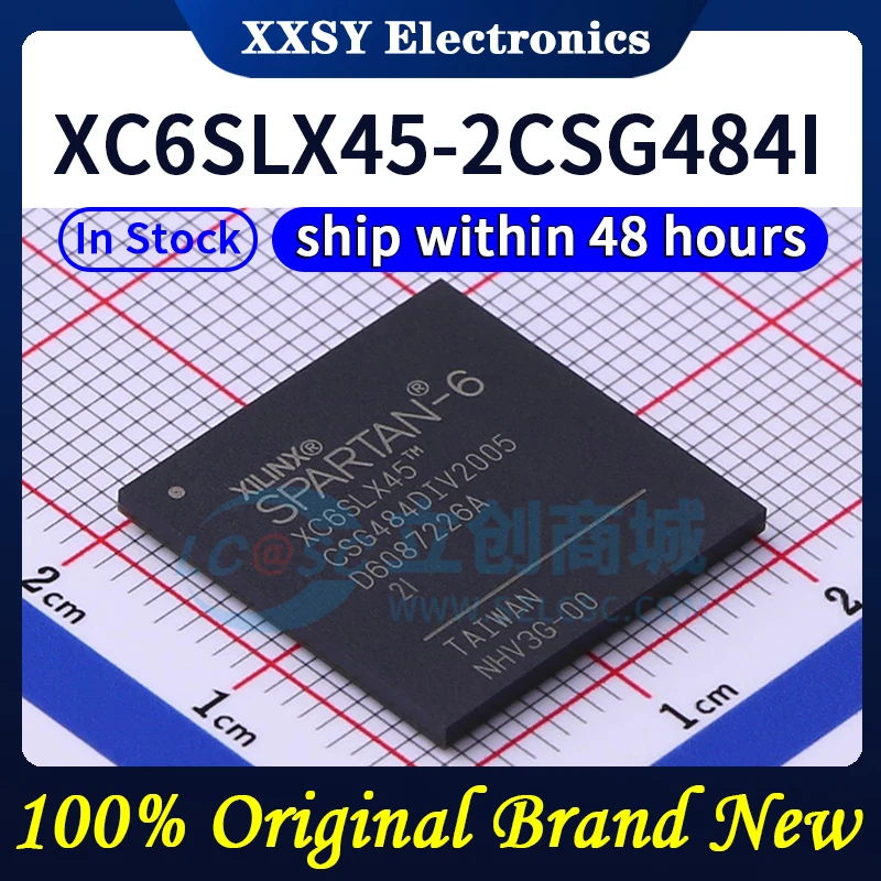 

XC6SLX45-2CSG484I CSPBGA-484 High quality 100% Original New