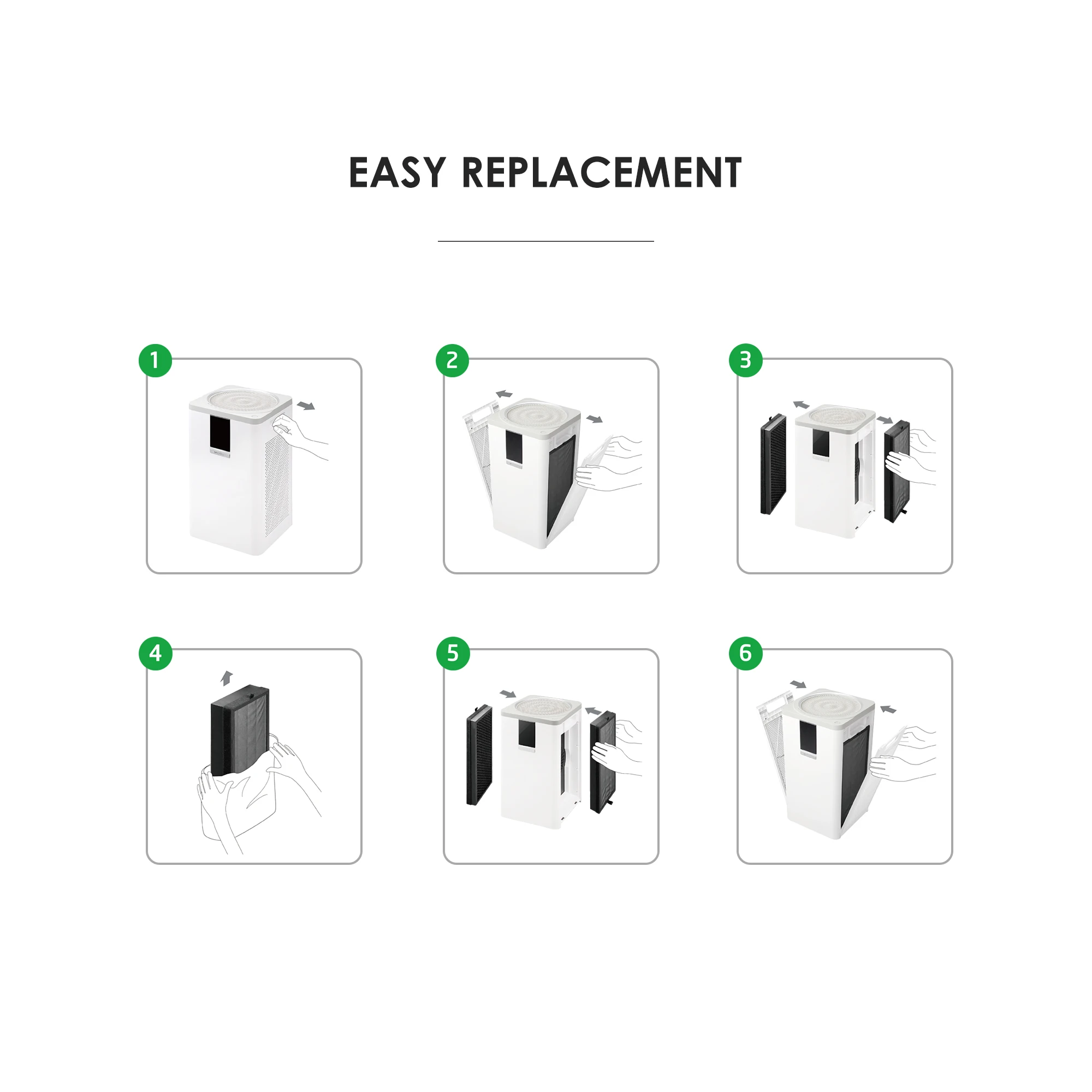 Best Price Alexa Google HomeKit Compatible Wireless HEPA Filter Air Purifier Clean Room Aromatherapy Living Room Electric WiFi