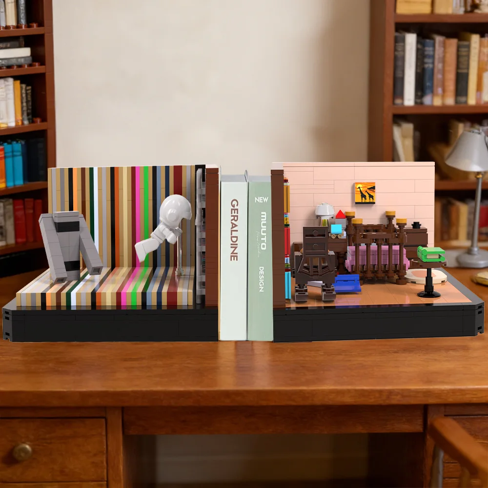 

MOC Interstellar Murphy's Study Building Blocks Sci-Fi Movie Pop-Up Book Home Decor Bricks Adult Toy Gift