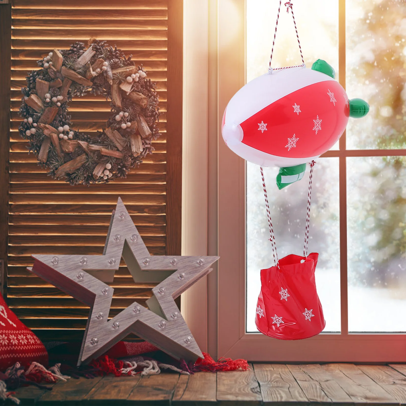 

Christmas Inflatable Spaceship Balloon Indoor Outdoor Hanging Decoration Colorful Kids Birthday Party Decor Blow Up Spaceship