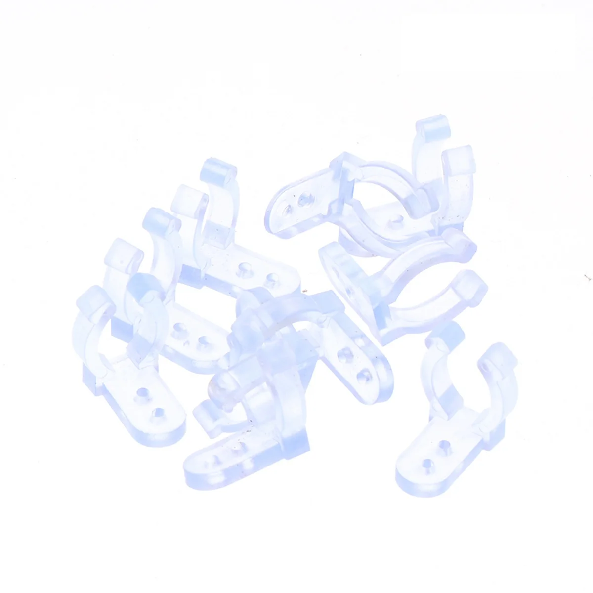 40Pcs LED Rope Light Clips Holder Strong Acid Resistant Mounting Clips for Cable Wire Cord Management on Wall Wood Deck Outdoor