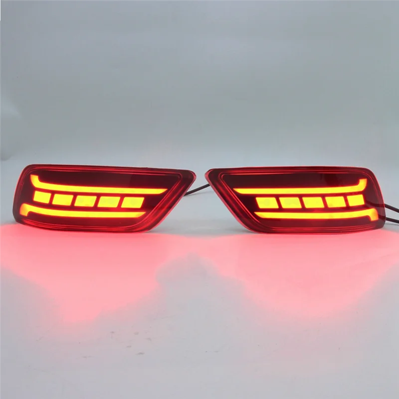 أجهزة المتسوق لسوبارو فورستر 2019-2023 سيارة LED المصد الخلفي عاكس ضوء الذيل السيارات بدوره إشارة مصباح مكبح