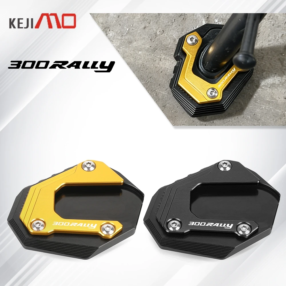 

For Loncin VOGE 300 RALLY 300 300RALLY 300GY 2023 2024 2025 2026 Motorcycle Kickstand Enlarger Side Stand Extension Plate Pads