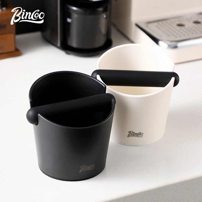 

Bincoo Coffee Grounds Bucket Anti Slip Coffee Grind Dump Bin Coffee Grind Knock Box Household Tools Espresso Grounds Container