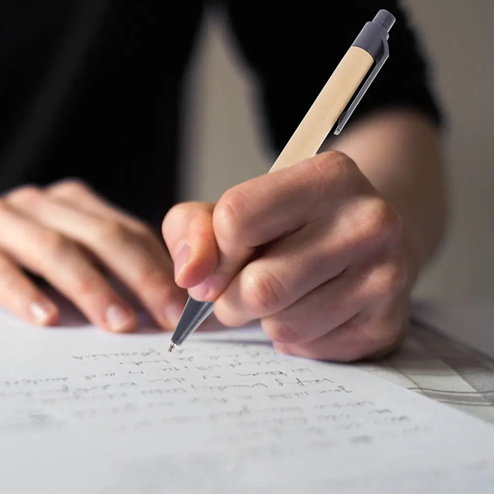 

Набор из 8 выдвижных шариковых ручек: элегантный креативный дизайн, плавное письмо, портативные, для офиса и школы, оптом для классов