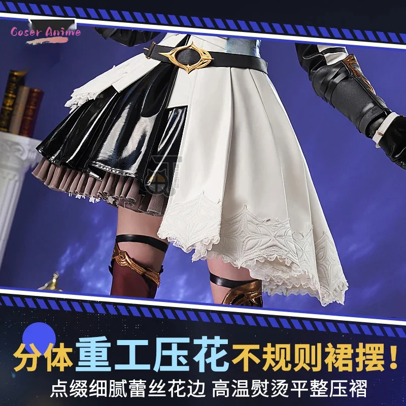 Spiel Liebe und Deepspace Heldin Cosplay Kostüm Uniform Halloween Party für Frauen Männer Karneval Requisiten