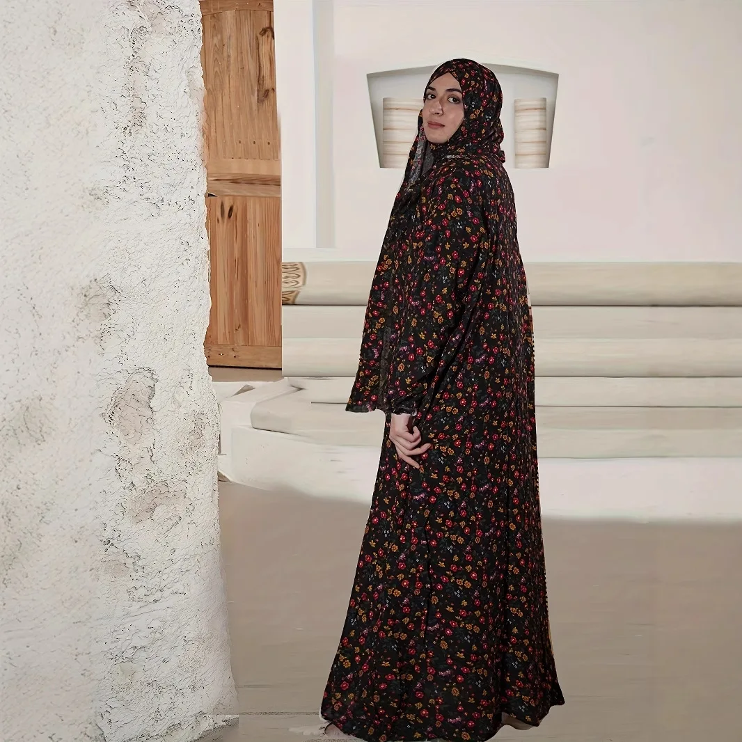 

Лидер продаж, мусульманская мода, Абая, исламская одежда, мусульманское женское молитвенное мусульманское платье, длинный молитвенный хиджаб, израильская молитвенная абайя